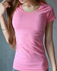 Quick Dry Tops Jogging Gym Tees